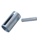 One Inch To One And One Eighth Inch Crank Shaft Sleeve Adapter With One Quarter Inch Key For Gas Engine Pulley Bore Reducer