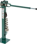 Compact Bender System For Tubing Rounds And Flat Bar Floor Model Perfect For Automotive Fabrication And Home Shop Projects A Tough Industrial Grade Metalworking Tool With Smooth Bends And Beefy Build