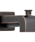 Vero Tub Spout With Pull-Up Diverter In Venetian Bronze For A Sleek Modern Bath Upgrade That Feels Dope, Durable, And Easy To Install
