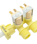 Top Load Washer Water Inlet Mix Valve Replacement 110 127V GHT Fits Commercial Washers AP6873906, yellow plastic valve