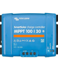 SmartSolar MPPT Charge Controller With Bluetooth For 100V 12/24V Systems, 30 Amp Output, blue solar controller front view