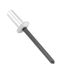 Tough As Nails Heavy Duty Closed End Aluminum Blind Rivets 500 Piece Pack 3/16 X 1/2 Steel mandrel for waterproof sealing.