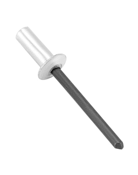 Tough As Nails Heavy Duty Closed End Aluminum Blind Rivets 500 Piece Pack 3/16 X 1/2 Steel mandrel for waterproof sealing.