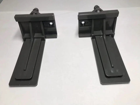 Heavy Duty Rear Mount Brackets For Undermount Drawer Slides Built Tough For Cabinetry Fits 12 To 21 Inch Drawers Eliminates Wobble Supports 75 Lbs Per Pair Simple Setup