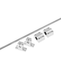 High Precision Linear Guide Rail Kit With 10mm Optical Axis Shaft And SCS10UU Bearing Blocks Perfect For Crazy Smooth 3D Printers And CNC Machines Featuring Zero Stick Slip Motion And Rock Solid Stability In A Complete Set, 10mm steel rail