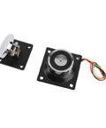 Heavy Duty Electromagnetic Door Holder With 132 Pound Strong Suction For Wooden And Fire Doors Features Smart Power On Locking Mechanism In Cast Steel, showing components with wiring.