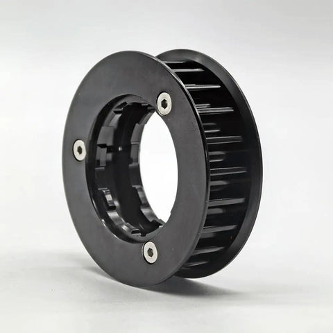 Aluminum Alloy Freewheel 22T For HG Hub Body Smooth Power Transfer 8M 12 Belt Compatible Black Single Speed Bike Cog Part