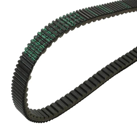 Racing Scooter CVT Drive Belt For 150cc P WW A Models Fits Part 23100 K97 T01 With Quick Acceleration And Stable Power Delivery Wear Resistant Design close-up view on black background.
