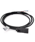 Inductive Proximity Switch 3mm and 5mm Sensing, NPN PNP NO NC, 3 Wire Sensor For Industrial Automation, Built Tough Durable Shell Construction, Clear On Off Feedback, Smooth Trigger And Stable Signal, black wired sensor