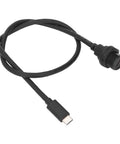 Everyday Ip67 Waterproof Extension Cord Half Meter Professional Grade Durable Heavy Duty Flexible Outdoor Power Cable Tough As Nails Extension Lead No Fuss Power Runs For Backyard Setup And Smart Gadgets, with USB-C connectors