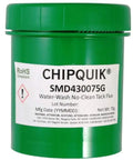 SMD4300 Tack Flux No Clean Water Washable Synthetic Paste Flux 75 Gram Jar Lead Free RoHS Compliant For SMD Rework