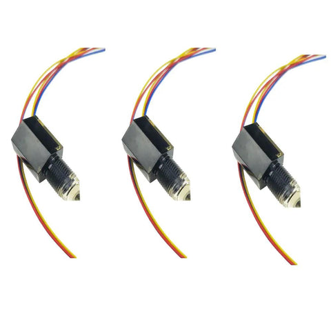 FS IR1902D Infrared Liquid Level Sensor Switch PNP No For Water Oil Fuel Diesel Liquids 5 To 24V DC Pack Of 3, side view