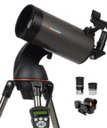 NexStar 127SLT Computerized Telescope with SkyAlign, Maksutov-Cassegrain optics, 127mm aperture, hand controller on tripod.