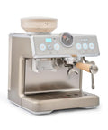 Talos Semi Automatic Grind And Brew Espresso Machine With Built In Conical Burr Grinder 20 Bar Italian Pump Real Time Pressure Gauge