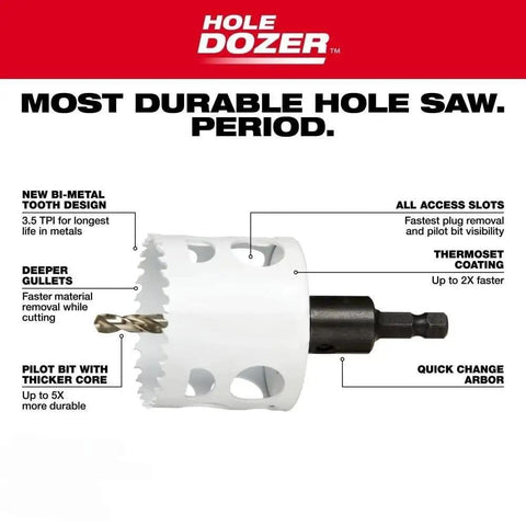 Top Tier 10pc Bi Metal Hole Saw Kit With Compact Case Featuring Cobalt Teeth Fast Plug Removal Heavy Duty Steel Blades For Tough Drilling Jobs And Professional Use, hole saw with arbor