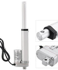 Dual Control Synchronous Linear Actuator For Doors With Adjustable Stroke 50mm To 400mm 300N Load Waterproof Gear Motor 5A Model HY01Sync