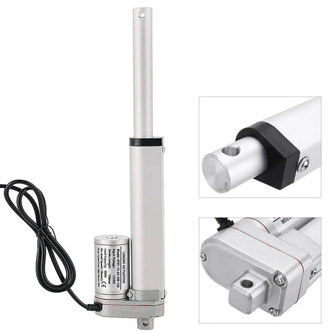 Dual Control Synchronous Linear Actuator For Doors With Adjustable Stroke 50mm To 400mm 300N Load Waterproof Gear Motor 5A Model HY01Sync