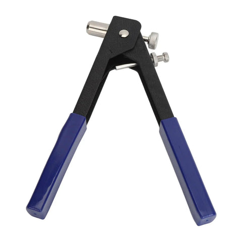 86 Piece Rivet Nut Tool Kit With Alloy Steel Build includes blue-handled riveting tool for DIY projects