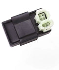 Six Pin AC CDI Box Ignition Module For 50cc 125cc 150cc ATV Scooter Moped Go Kart Quad Bikes Drop In Replacement For Reliable Spark Timing And Easy Starts On Daily Rides, showing side view with connectors.