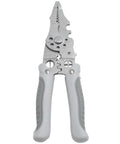 21 In 1 Wire Stripper And Multi Function Tool For Electrical Work, 8.2 Inch High Carbon Steel Cutter And Crimper With Rubber Handle