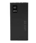 Reliable Mini UPS Battery Backup With 4050Mah Capacity And 3A Output to power routers during outages, compact black design.