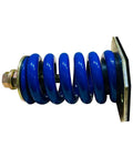 Rock Hard Open Spring Mount Isolator Equipped With Blue Steel Springs For 2314 Pound Capacity And Smooth One Inch Deflection. Blue spring design.