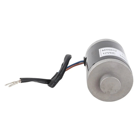 MY6812 Replacement Electric Bike Motor 120W Aluminum Brushed DC Motor 12V For Electric Scooters And E Bikes, Durable Metal Build, Easy Install, Practical Power For Daily Commutes Size 2.7x3.9in