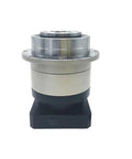 Heavy Duty Flange Helical Planetary Gear Reducer With Ultra Low Backlash And Versatile Gear Ratios, compact design, front view.