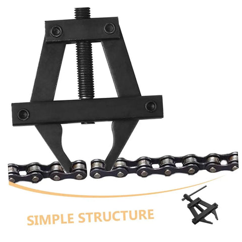 Hella Durable Motorcycle Chain Tensioner Tool Adjustable Chain Tightener For S Chain Rock Solid Bike Chain Adjuster close-up view