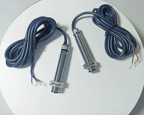 M12 Photoelectric Sensor PNP NO Through Beam Infrared Switch with cables, 3M detection range, 6-36V DC, for industrial automation