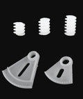 Awesome 200 Piece Plastic Gear Set For DIY Robots And Toys Including Crown Gears, Spur Gears, Worm Gears And Reduction Gears