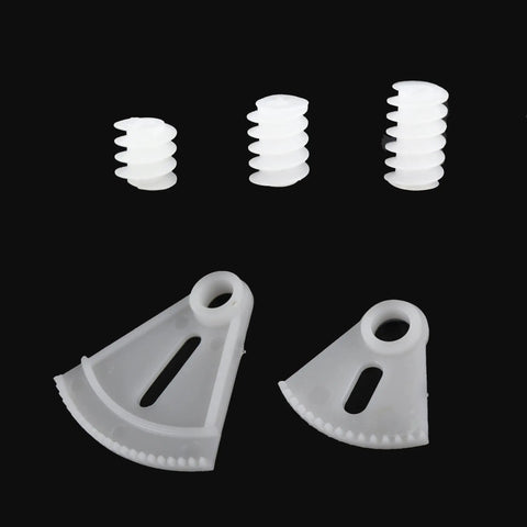 Awesome 200 Piece Plastic Gear Set For DIY Robots And Toys Including Crown Gears, Spur Gears, Worm Gears And Reduction Gears