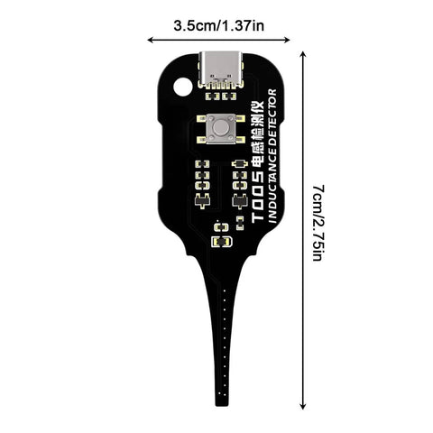Two Pack Portable Inductance Meter Handheld Inductance Tester Pro Grade High Precision Circuit Board Tool, black PCB design