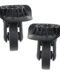 Tough As Nails Universal Luggage Spinner Wheels Pair Silent Rolling Suitcase Caster Replacement showing dual bearing design.