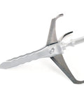 Replacement Blades For Trailblazer Mechanical Broadheads Pack Of 9 For Crossbow Hunting Durable And Sharp For Top Notch Performance And Consistent Flight In Tough As Nails Conditions, close-up view.