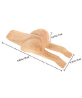 Wooden Door Stopper With Cute Decorative Funny Shape Prevents Doors From Hitting Walls Easy To Install No Tools Needed