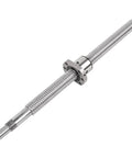 Top Tier Cnc Ball Screw With Matching Nut Built Different To Deliver Sick Precision And Heavy Duty Grip High Transmission Efficiency Runs Smooth As Silk For Machining Centers Wanting Zero Stress Reliability close-up of CNC ball screw with steel nut