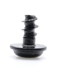 BMW Rear License Plate Screws M5 x 8mm Coarse Thread Stainless Steel Black Oxide Pack of 4 No Rust Easy Install OEM Style Hardware
