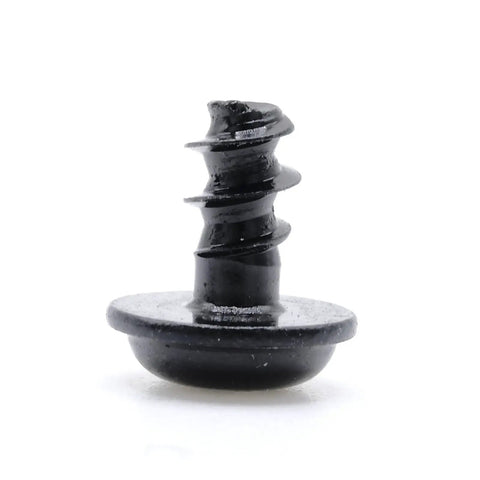BMW Rear License Plate Screws M5 x 8mm Coarse Thread Stainless Steel Black Oxide Pack of 4 No Rust Easy Install OEM Style Hardware