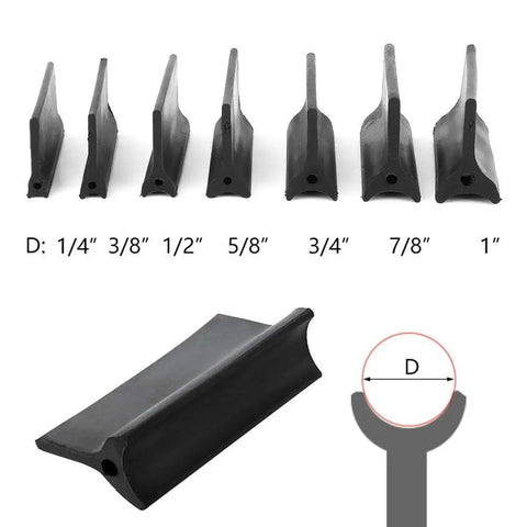 Flexible Contour And Angle Sanding Grips Set Pro Grade with double-ended pads in 14 sizes for sanding beads and edges.