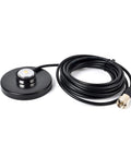 Dual Band VHF UHF NMO Antenna for 2m and 70cm Mobile Radios With Magnetic Base 16 Ft RG58 Cable PL259 UHF Mount Pre Tuned And Ready To Roll Handles Up To 100W
