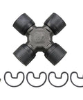Essential Rear Axle Fit For GMC Sierra 1500 And Nissan Pathfinder To Rock Smooth Driveline Power Transfer While Crankin' Stability With Zero Vibration On The Road. Cross-shaped rear axle U-joint kit with rubber caps and retaining clips