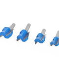 Kick It Up A Notch With This Double Finger Molding Router Bit! 4 sharp router bits with 6mm and 1/4in shanks for wood shaping.
