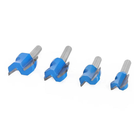 Kick It Up A Notch With This Double Finger Molding Router Bit! 4 sharp router bits with 6mm and 1/4in shanks for wood shaping.