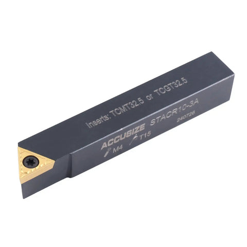 Five Eighths Inch Mini Indexable Turning Tool Boring Kit with engraved TCMT32.5 or TCGT32.5 insert designation