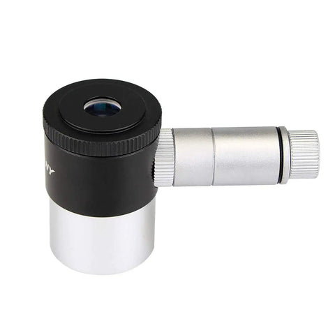 Illuminated Reticle Eyepiece 1.25 Inch With Red LED Crosshair 12.5mm Plossl Dual Line For Measuring, 40 Degree FOV, telescope accessory