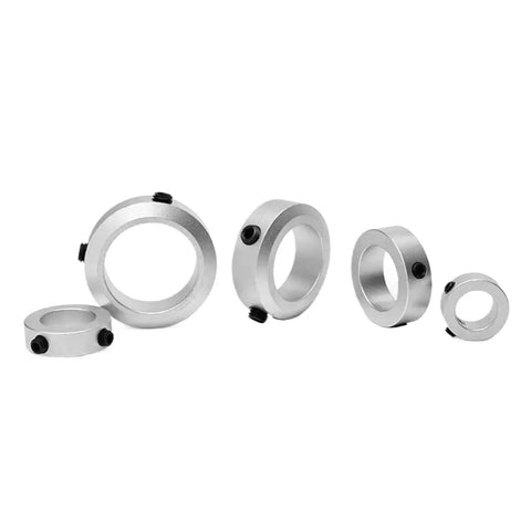 Badass Aluminum Alloy Stop Screw Shaft Collar Fixed Locking Limit Ring 6 To 30mm Diameter 1pc, set screw collars shown