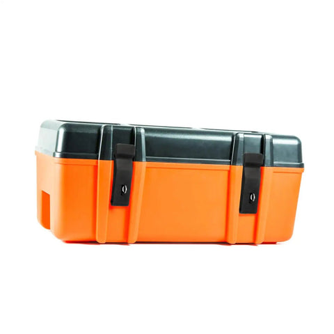 Orange toolbox with Two Pack Flexible Draw Latch Rubber Lock For Electrical Cabinets And Tool Boxes Concealed Keeper Replacement Accessory