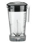 64-Ounce Copolyester Container BPA Free Clear Jar With Ultra Aggressive Blade Design For Smoother Blends And Faster Results