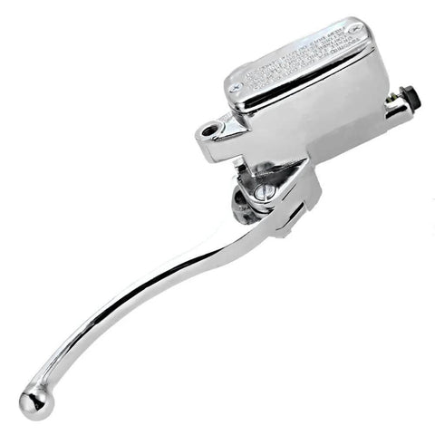 1-Inch Chrome Brake Master Cylinder And Clutch Set For Honda Shadow VTX1800 Kawasaki Vulcan Yamaha Road Star Suzuki Left And Right Pair Ride Ready Chrome Upgrade To Improve Looks And Performance